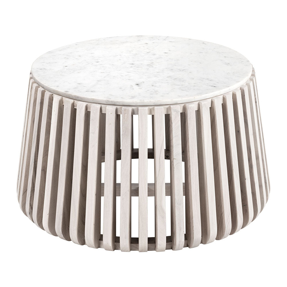 CYPRUS COFFEE TABLE WHITE & WHITEWASHED
