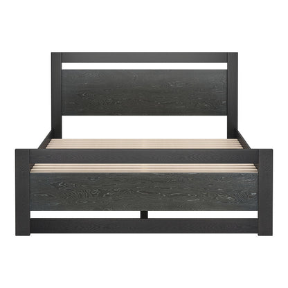 REPOS QUEEN BED BLACK