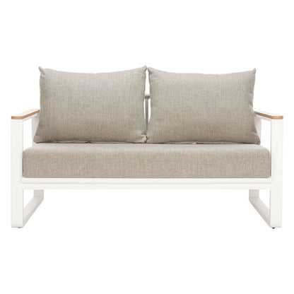 WELT SOFA TAUPE & WHITE