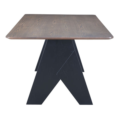LISSE RECTANGULAR DINING TABLE ESPRESSO