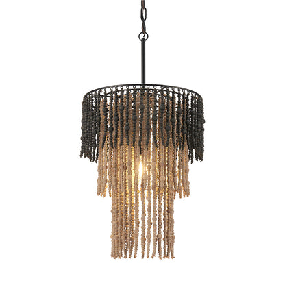 BIZU CEILING LAMP BLACK & BEIGE