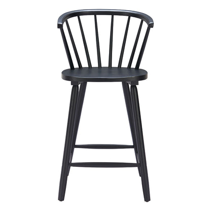 STENGER COUNTER STOOL BLACK