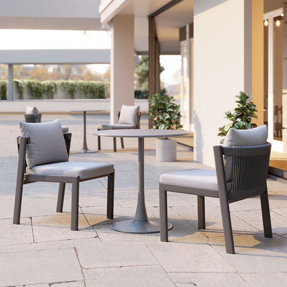 HORIZON DINING CHAIR GRAY