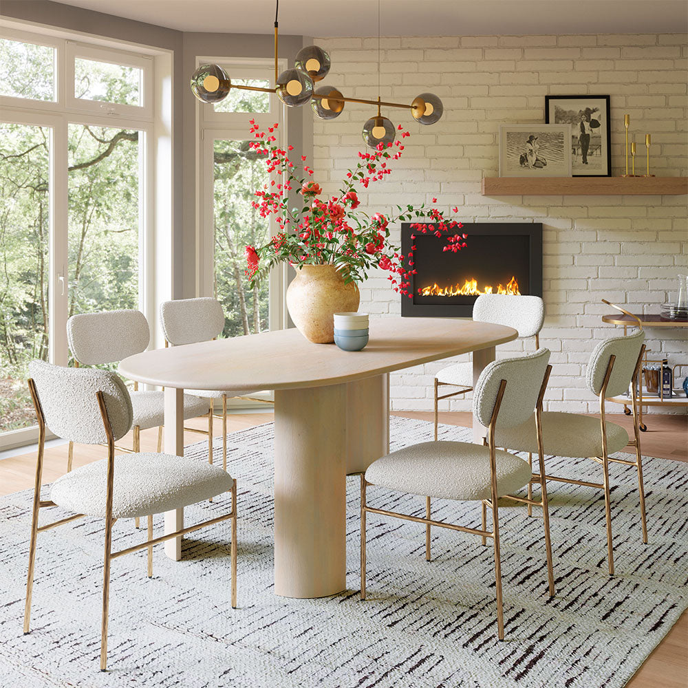 RISAN DINING TABLE NATURAL