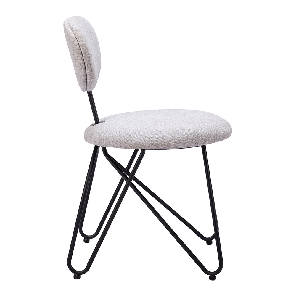 NOVI DINING CHAIR DOVE GRAY