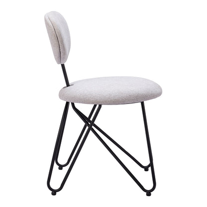 NOVI DINING CHAIR DOVE GRAY