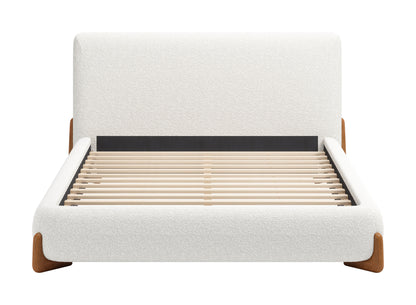 BARIS QUEEN BED IVORY
