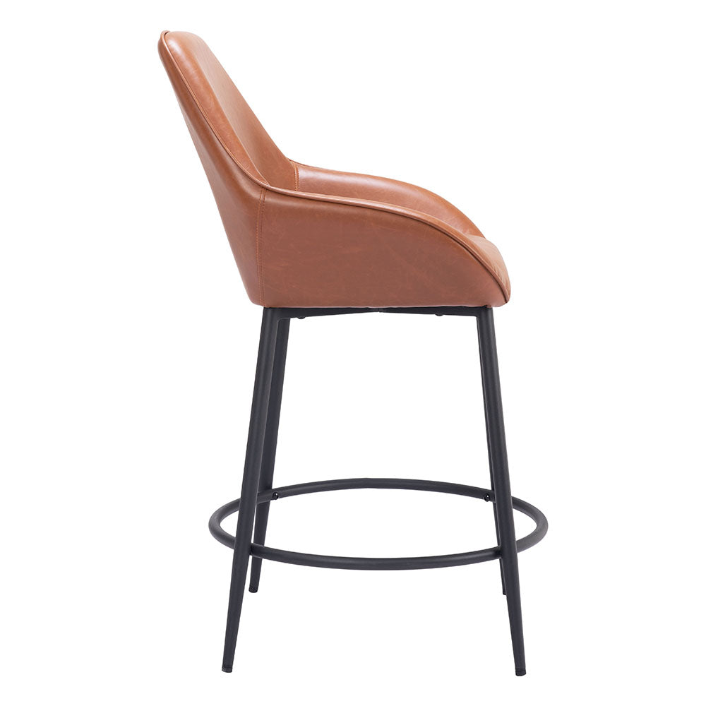 VILA COUNTER STOOL BROWN