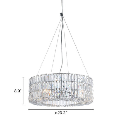 JENA CEILING LAMP CHROME