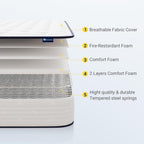 Oaklyn & Co. DreamStart™ 6-Inch Hybrid Mattress — Twin