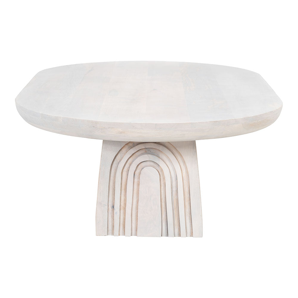 GIHAK COFFEE TABLE WHITEWASHED