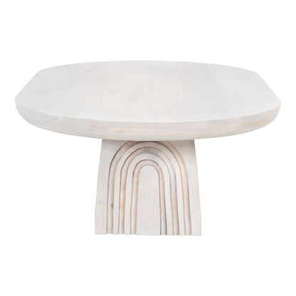GIHAK COFFEE TABLE WHITEWASHED