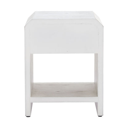 YUME SIDE TABLE OAK WHITE