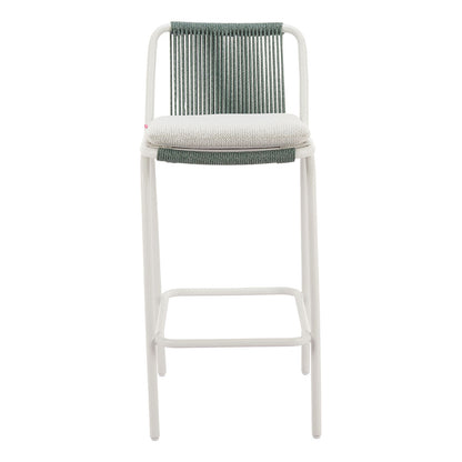 LUFT BARSTOOL WHITE & GREEN