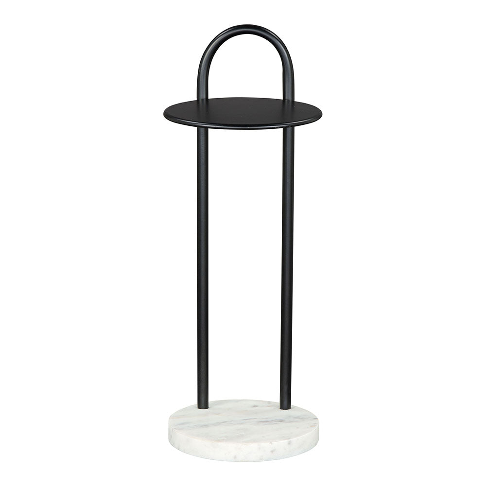 CHRISTIAN SIDE TABLE BLACK & WHITE