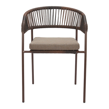 SKYE DINING CHAIR BROWN