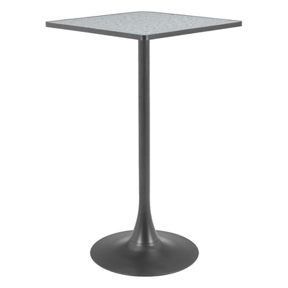 SPOT BAR TABLE GRAY & BLACK