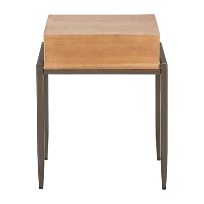 VEREC SIDE TABLE NATURAL