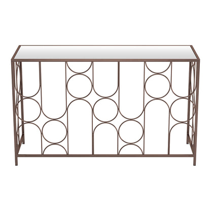 CONVALE CONSOLE TABLE BRONZE