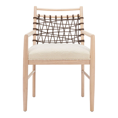 WEZLY DINING CHAIR IVORY