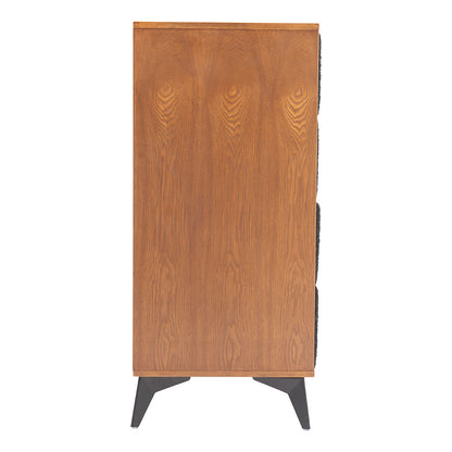 ZARIF CHEST BLACK & WALNUT