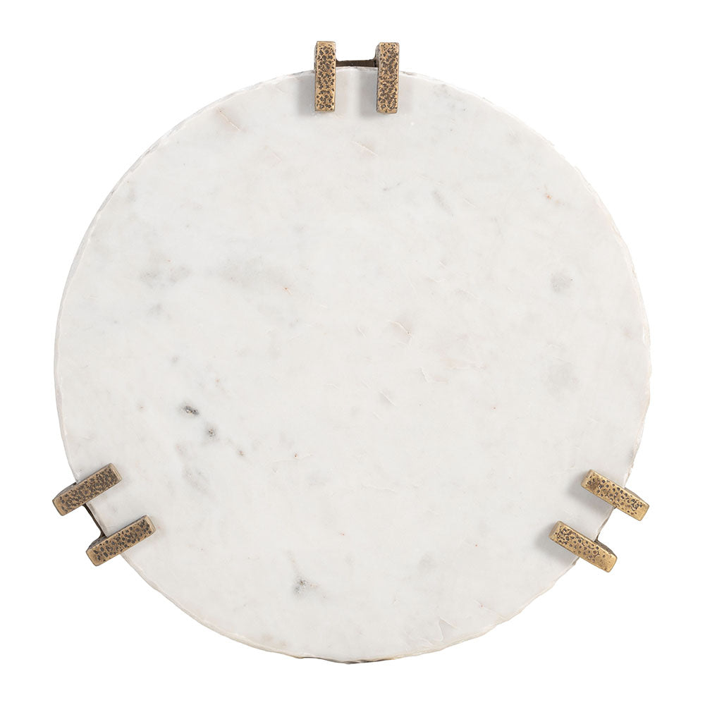 RENCH SIDE TABLE WHITE