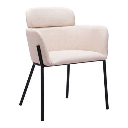 BREMOR DINING CHAIR BEIGE
