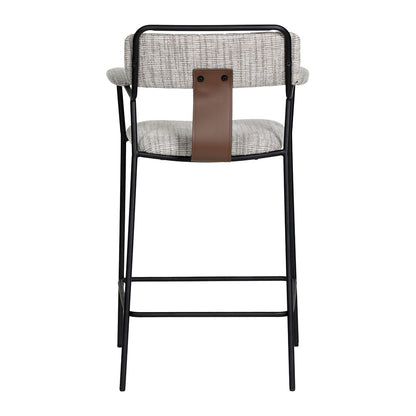COUVA COUNTER STOOL GRAY TWEED