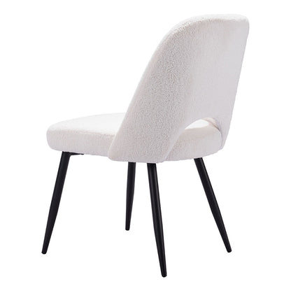 TEDDY DINING CHAIR IVORY