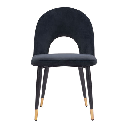 MENLO DINING CHAIR BLACK