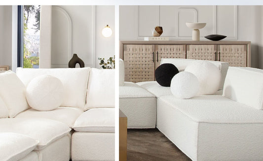 LARGE ROUND ACCENT PILLOW