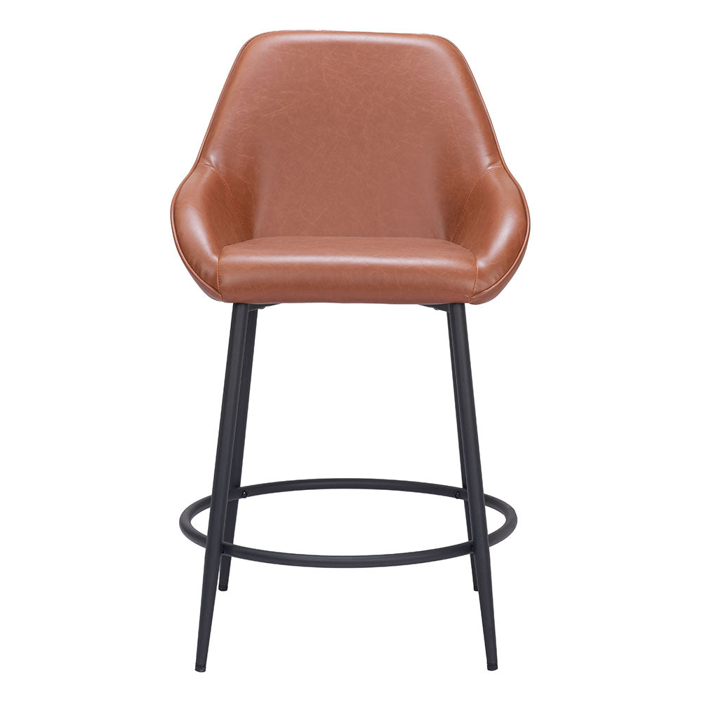 VILA COUNTER STOOL BROWN