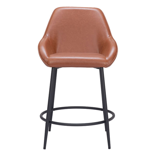 VILA COUNTER STOOL BROWN