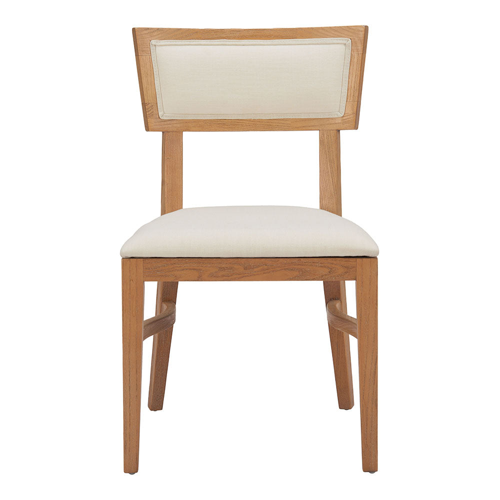 Kuchen Dining Chair Ivory & Natural