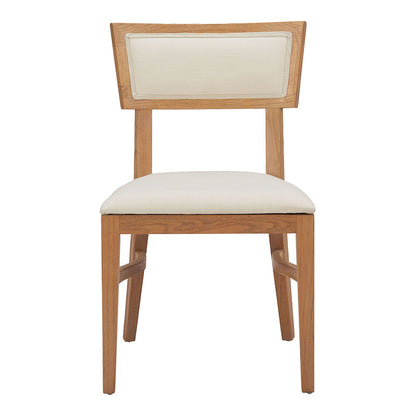 Kuchen Dining Chair Ivory & Natural