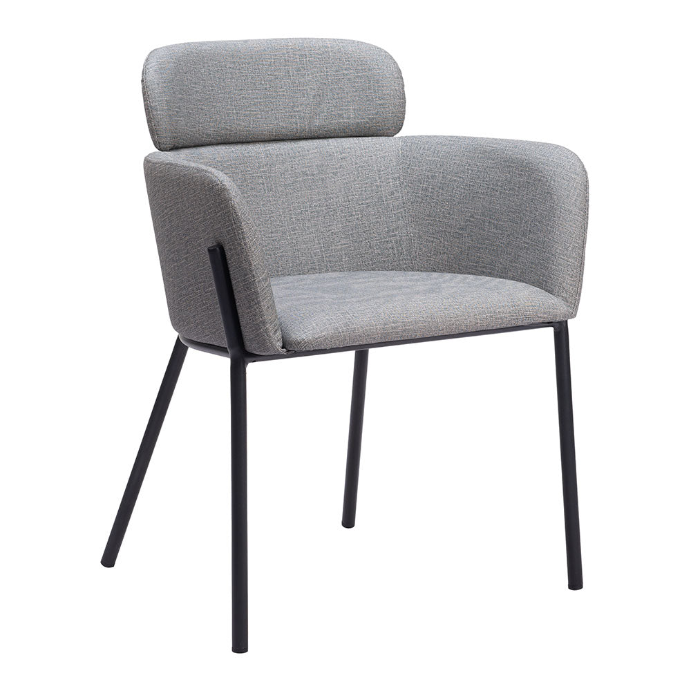 BREMOR DINING CHAIR SLATE GRAY