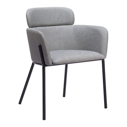 BREMOR DINING CHAIR SLATE GRAY