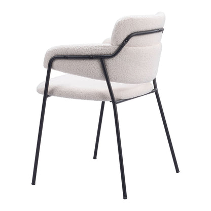 MARCEL DINING CHAIR CREAM