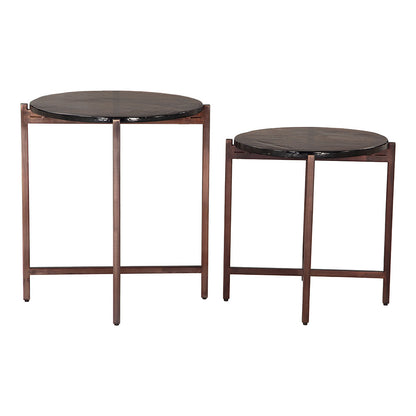 GEMA COFFEE TABLE SET BRONZE