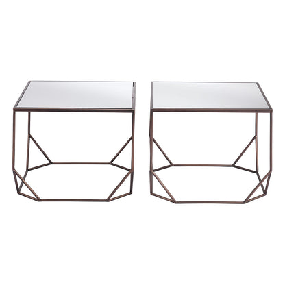 ARZON COFFEE TABLE SET BRONZE