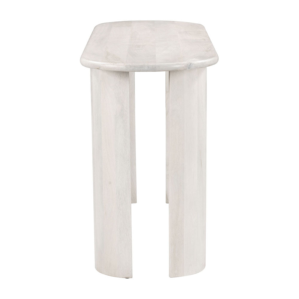 RISAN CONSOLE TABLE WHITEWASHED
