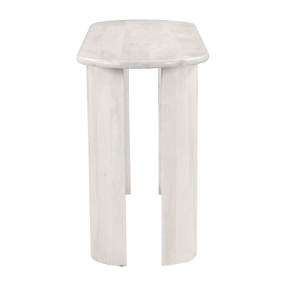 RISAN CONSOLE TABLE WHITEWASHED