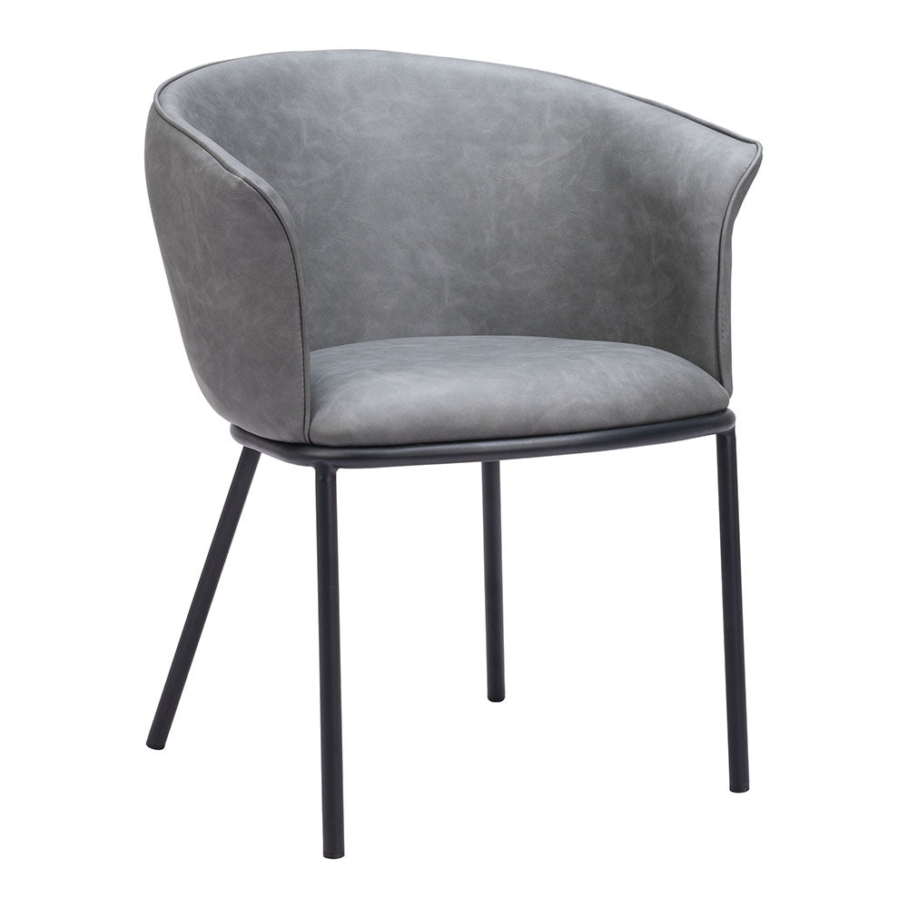 GARSTON DINING CHAIR GRAY