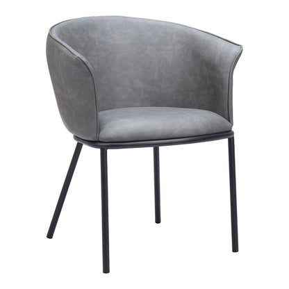 GARSTON DINING CHAIR GRAY