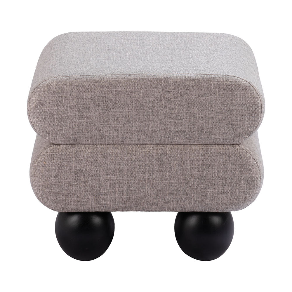 DAVAO OTTOMAN GRAY
