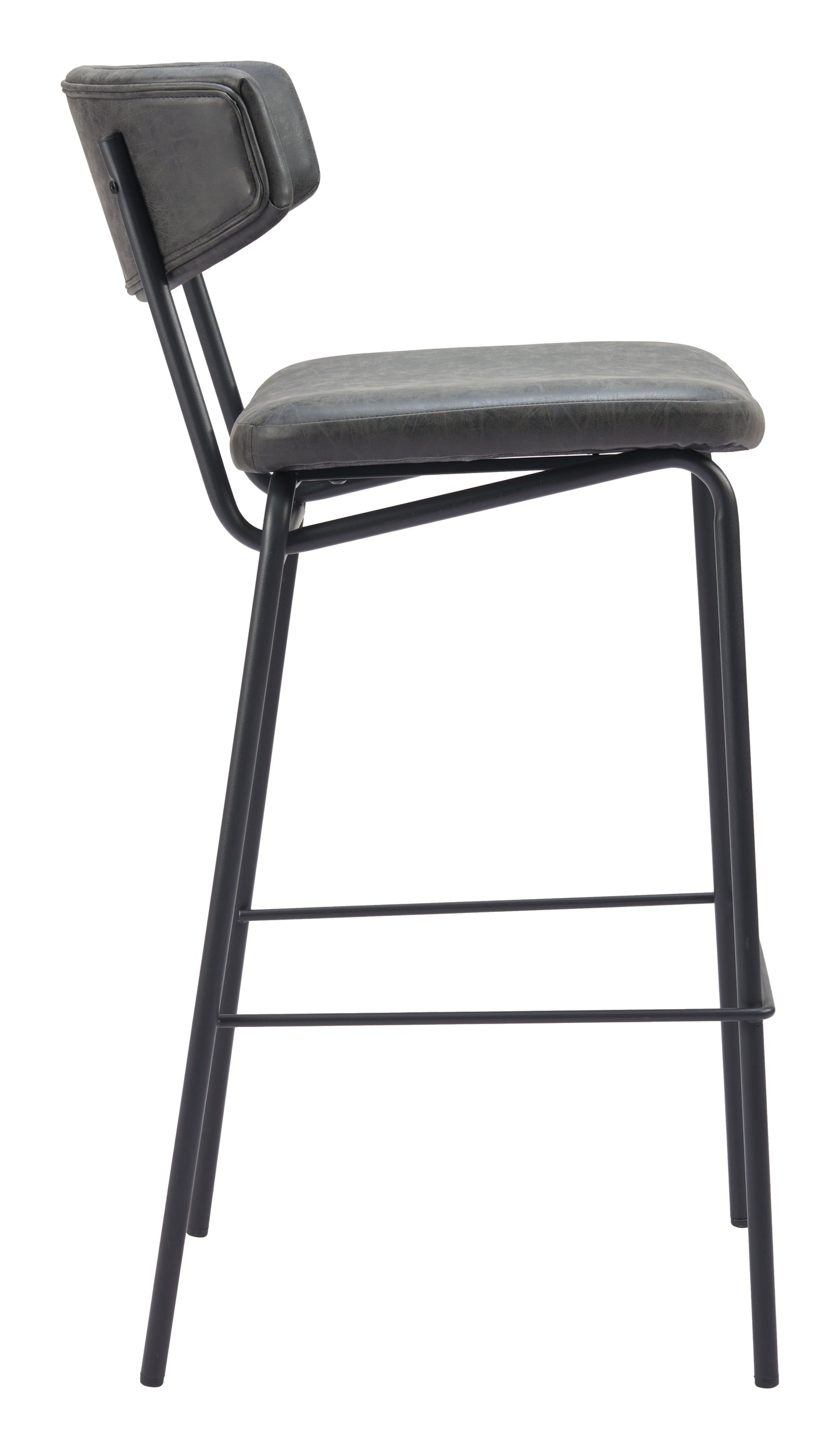 CHARON BARSTOOL VINTAGE BLACK