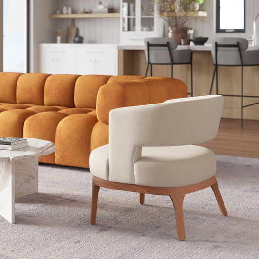 PENRYN ACCENT CHAIR BEIGE