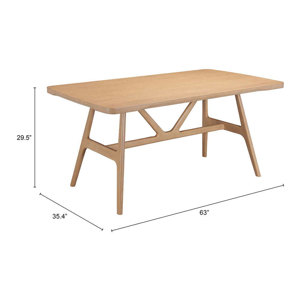 ROVINA DINING TABLE NATURAL