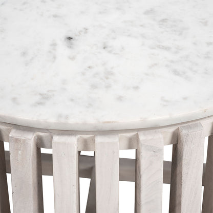 CYPRUS COFFEE TABLE WHITE & WHITEWASHED
