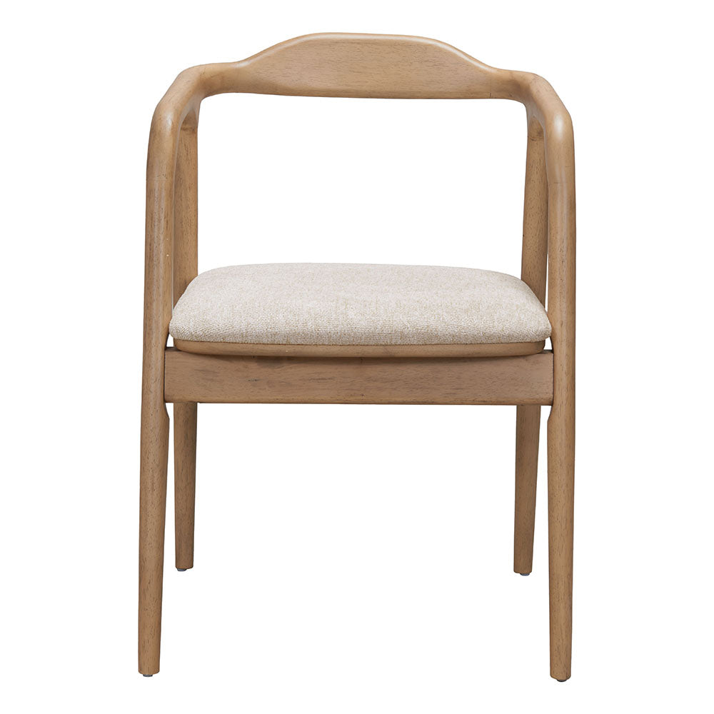HOSOI DINING CHAIR BEIGE